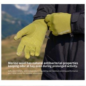 دستکش نیچرهایک مدل Wool Outdoor Gloves کد CYY2610FS010