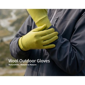 دستکش نیچرهایک مدل Wool Outdoor Gloves کد CYY2610FS010