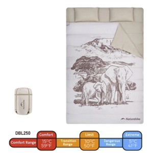 کیسه خواب نیچرهایک مدل M Series Envelope Elephant کد NH21MSD06