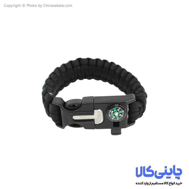 دستبند نجات کوهنوردی مشکی
