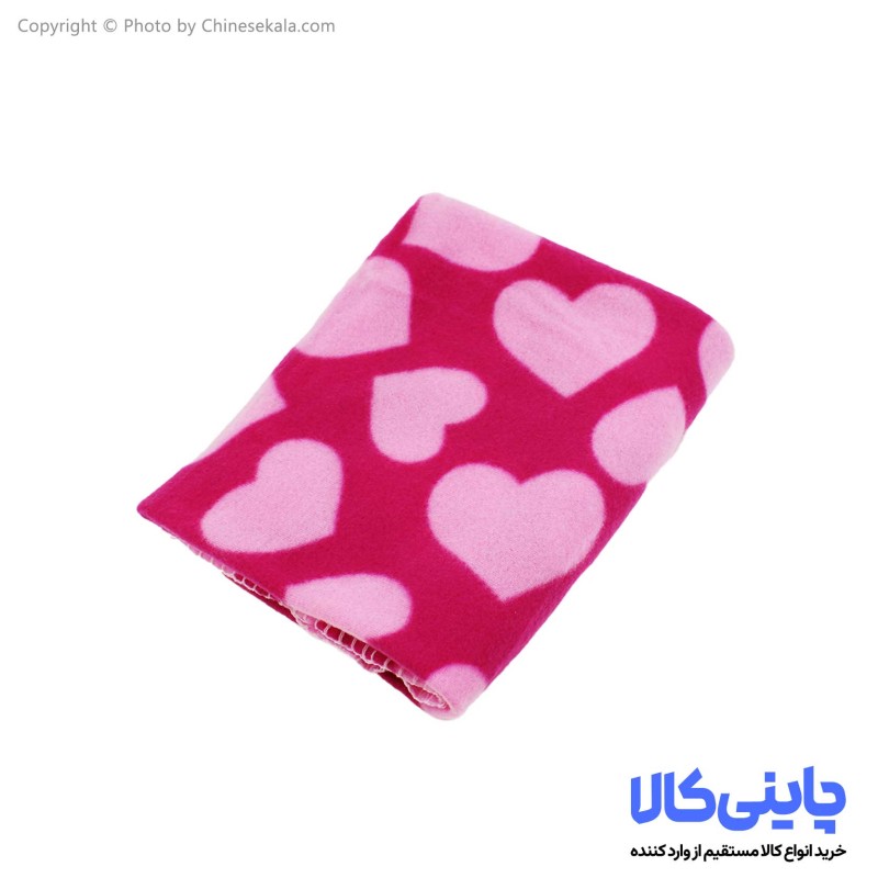 پتو نوزادی طرح قلب