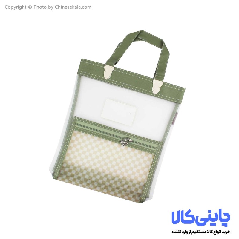 توت بگ شفاف توری سبز