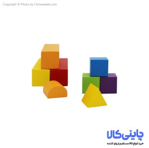 بازی آینه اشکال چوبی مدل ABC