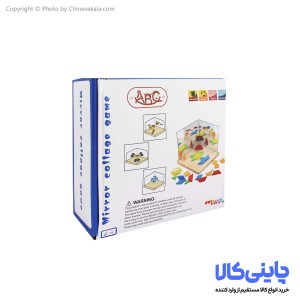 بازی آینه اشکال چوبی مدل ABC