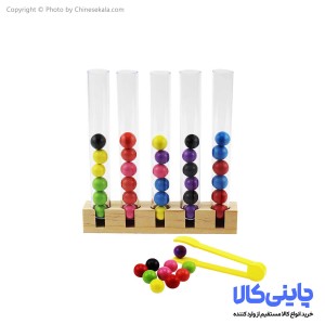 بازی لوله و گوی چوبی مدل clamping