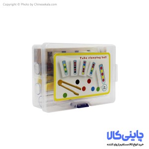 بازی لوله و گوی چوبی مدل clamping