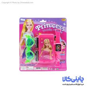 ست ساعت و عینک و تلفن موزیکال مدل Princess