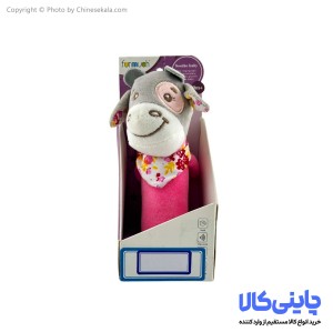 جغجغه مخملی نوزاد مدل funmuch