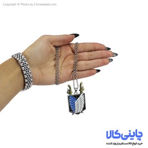 گردنبند انیمه مدل اتک آن تایتان