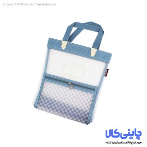 توت بگ شفاف توری آبی