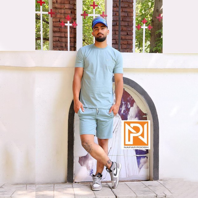 ست تیشرت شلوارک مردانه نایک