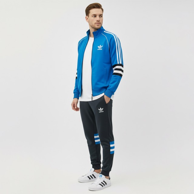 ست ورزشی مردانه آدیداس ترک درجه یک | Adidas men's sports set