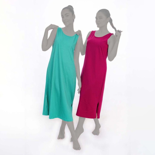پیراهن بلند حلقه ای بغل چاکدار زنانه کیدی 3114 | KIDDY SPORT