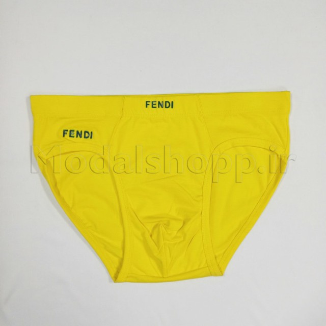 شورت اسلیپ کتان مردانه طرح فندی | FENDI