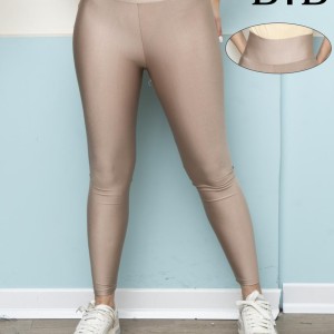 لگ میکروفیبر سایز بزرگ شاین ،کمر گنی _ OverSize Microfiber Leggings