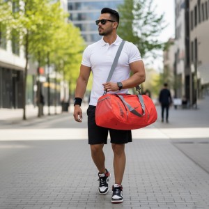ساک ورزشی شمعی طرح JUST DO IT