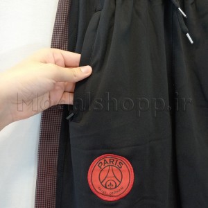 ست ورزشی مردانه باشگاه پاری‌سن ژرمن ، مشکی، ترک درجه یک |   Paris Saint-Germain F.C. men's sports set