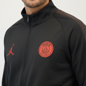 ست ورزشی مردانه باشگاه پاری‌سن ژرمن ، مشکی، ترک درجه یک |   Paris Saint-Germain F.C. men's sports set