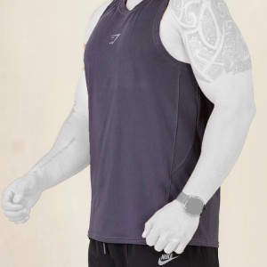تاپ ورزشی مردانه سوزنی جیم شارک | Gym Shark
