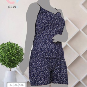 ست زنانه تاپ و شورتک Sevi 8023