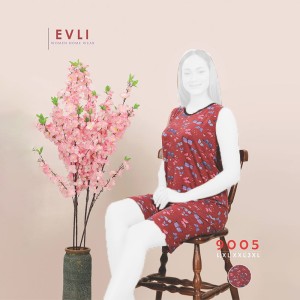 ست زنانه تاپ و شورتک EVLI کد 9005