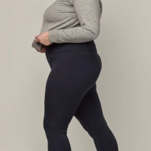 لگ میکروفیبر سایز بزرگ شاین ،کمر گنی _ OverSize Microfiber Leggings