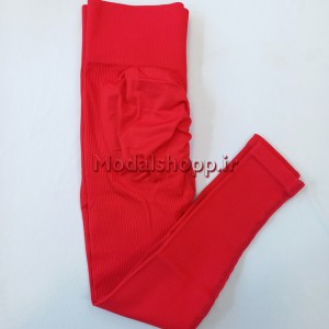 لگ سیملس کبریتی پشت کش‌دار زنانه _ Seamless Leggings