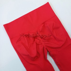لگ سیملس کبریتی پشت کش‌دار زنانه _ Seamless Leggings