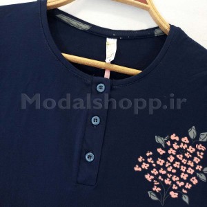 ست تیشرت شلوارک زنانه Evli کد 5577