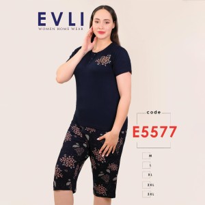 ست تیشرت شلوارک زنانه Evli کد 5577
