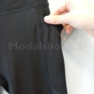 ست نیم‌تنه رومی و لگ ورزشی شاین زنانه ، مشکی