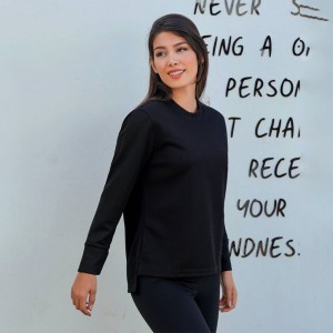 بلوز آستین بلند زنانه طرح نایک - NIKE
