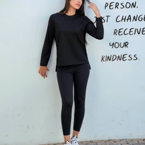 بلوز آستین بلند زنانه طرح نایک - NIKE