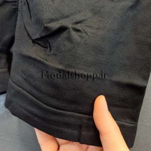 شورتک زنانه سیملس پشت کش دار مشکی | Seamless Shorts