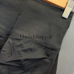 شورتک زنانه سیملس پشت کش دار مشکی | Seamless Shorts