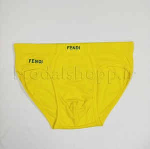 شورت اسلیپ کتان مردانه طرح فندی | FENDI