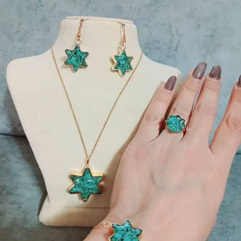 ست کامل فیروزه کوبی مدل Astra (آسترا)