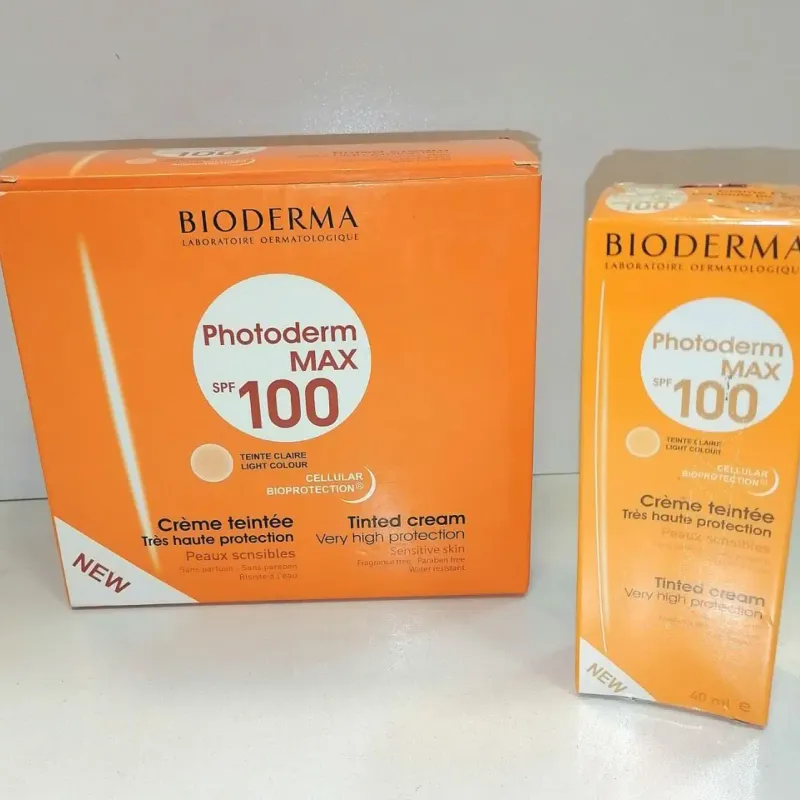 کرم ضد آفتاب رنگی بایودرما 100