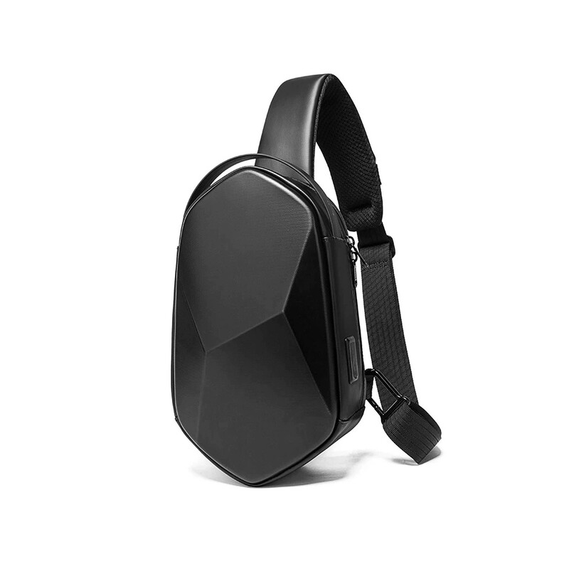 کیف کراس بادی مردانه و زنانه USB دار بنج اصل BANGE BG-7213 ظرفیت 7.9 اینچ
