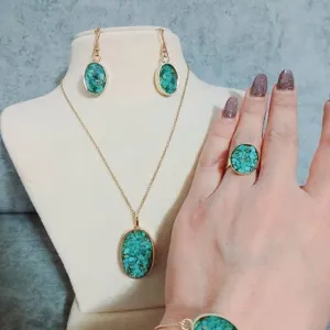 ست کامل فیروزه کوبی  مدل Vela (وِلا)