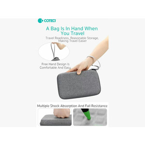 Coteetci EVA Digital Accessory Storage Bag (L) 14026-BK