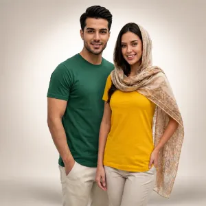 تی شرت پنبه ای ممتاز مدل کلاسیک