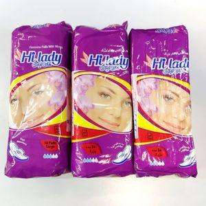 نوار بهداشتی بالدار های لیدی (Hi Lady) (با جذب فوق العاده)