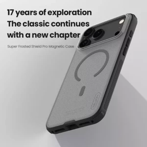 قاب مگ‌سیف آیفون 17 پرو نیلکین Nillkin Super Frosted Shield Pro