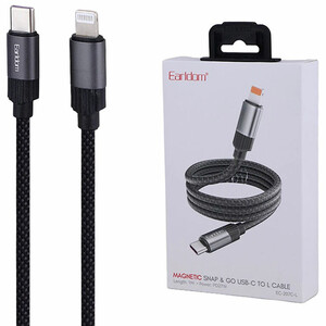 کابل تایپ سی به لایتنینگ ارلدام مدل EC-207C-L توان 27 وات یک متر