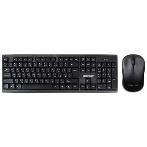ست کیبورد و موس بی‌سیم گرین‌لاین GNWS24GKEYMBK