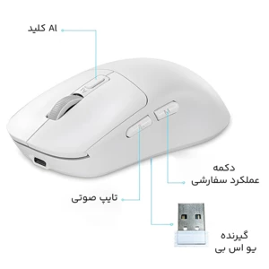 قیمت موس هوشمند بیسیم کوتسی