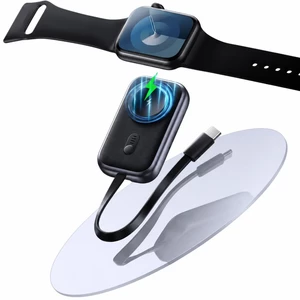 شارژر بی سیم اپل واچ یوسامز USAMS مدل CD245 ظرفیت 1200 میلی آمپر