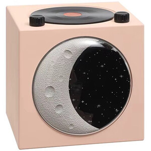 اسپیکر بلوتوثی مدل MOON light طرح گرامافون