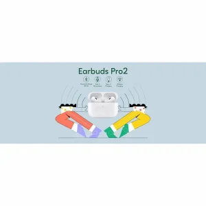 هندزفری نویز کنسلینگ گرین لاین مدل Earbuds Pro 2